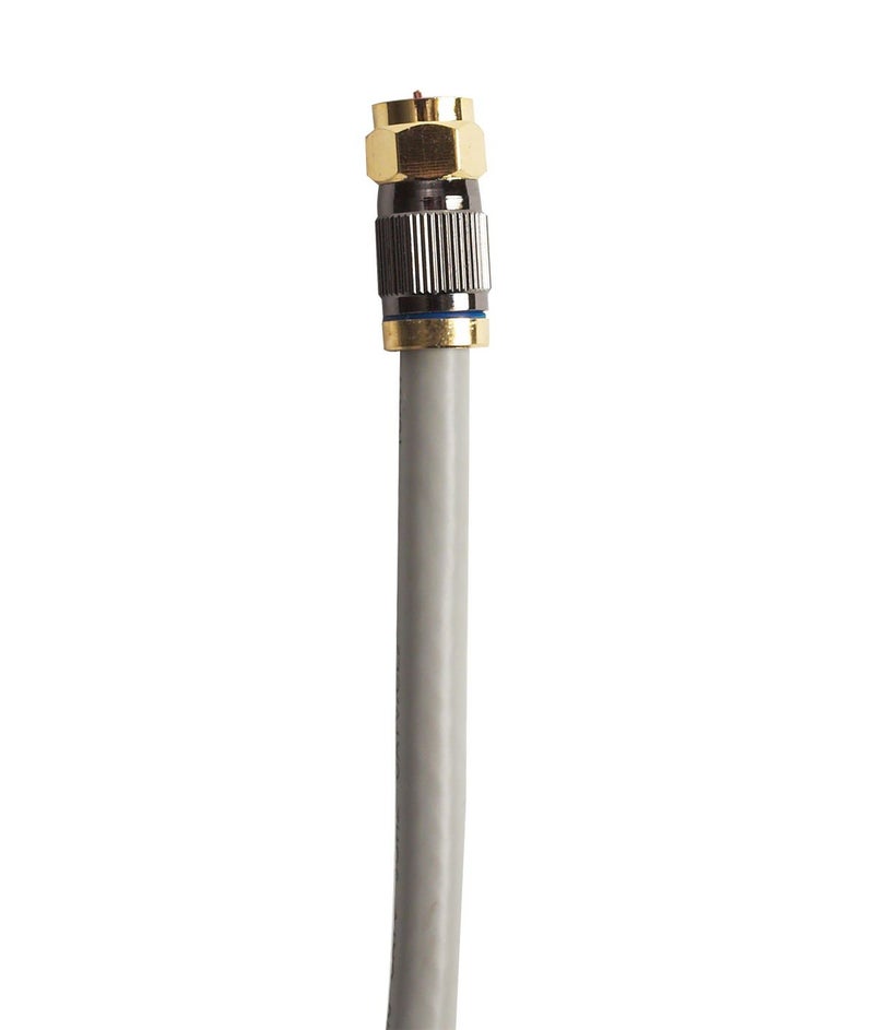 RCA 50-Feet Quad Shield Coax Cable (DH50QCF) Black - Image 3